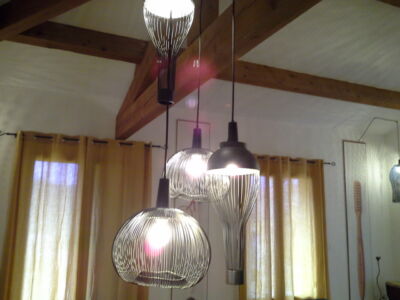 APRES - SALLE A MANGER
LUMINAIRES création DECORATIONSUD