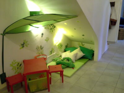 APRES - COULOIR SOUS ESCALIER
AMÉNAGEMENT COIN ENFANT